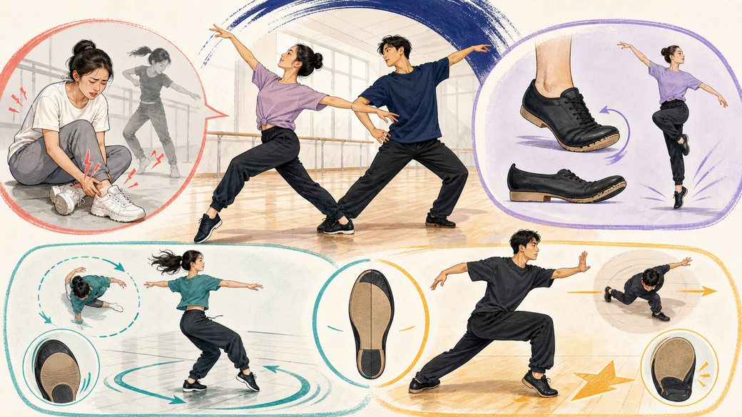 ダンスシューズが重要な理由