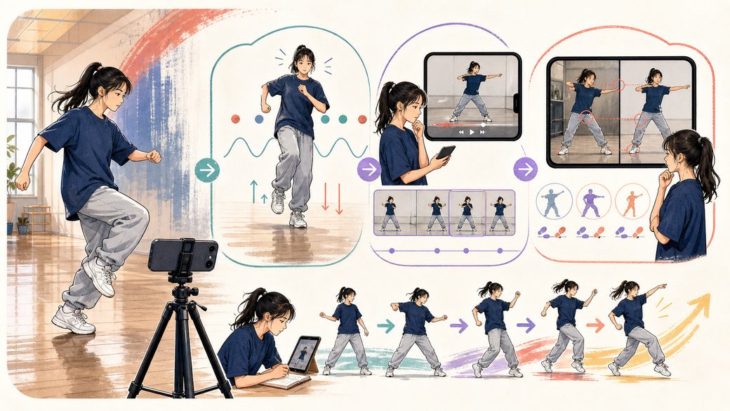 ダンスを独学で進める具体的な方法