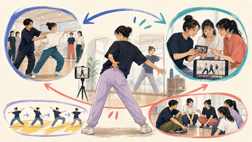 ダンスの独学の限界を補う工夫