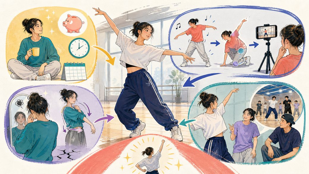 まとめ:ダンスの独学は工夫しだいで十分に伸びる