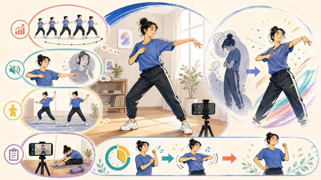 まとめ:自宅でのダンス練習は反復量が武器になる