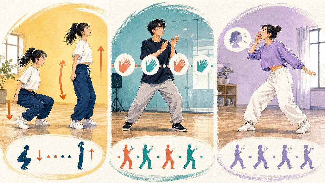ダンスのリズム感を鍛える基本の練習