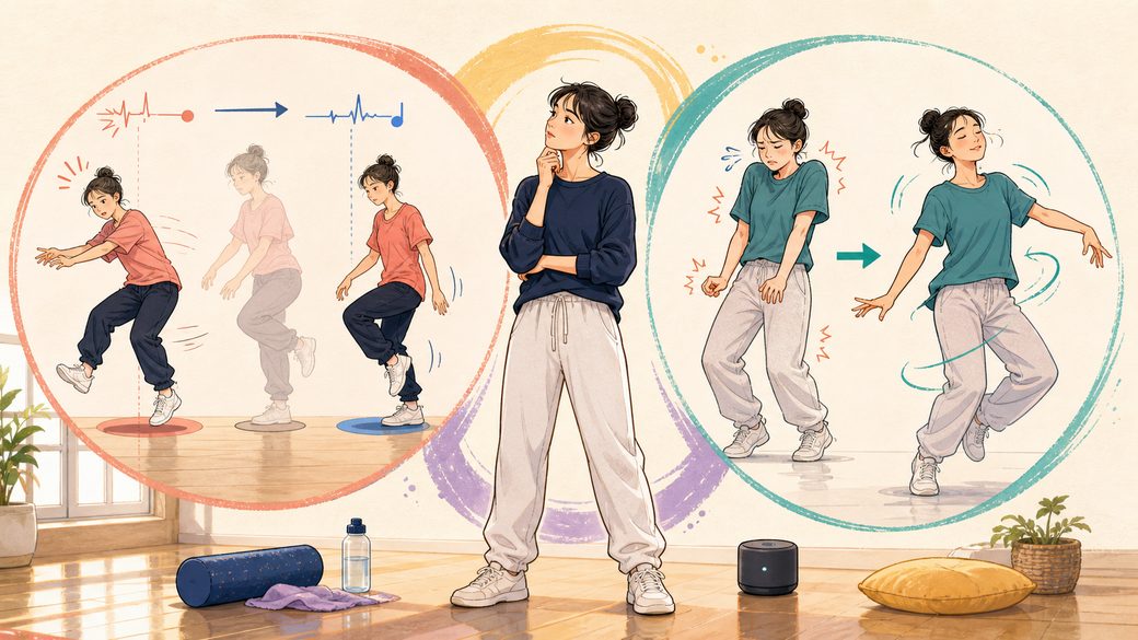 ダンスのリズム感が悪いと感じるときの原因