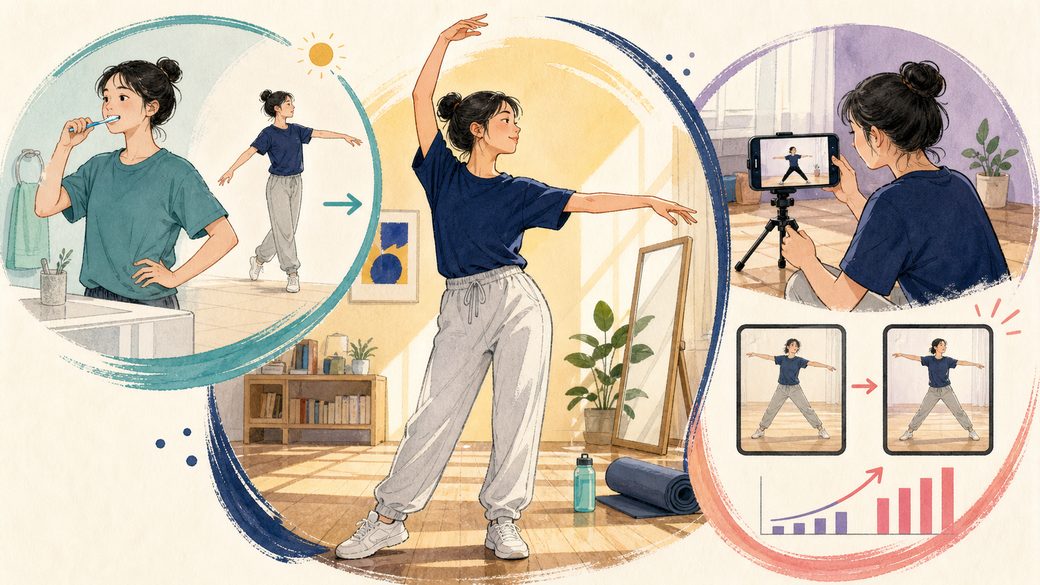 ダンスの基礎練習を続けるコツ