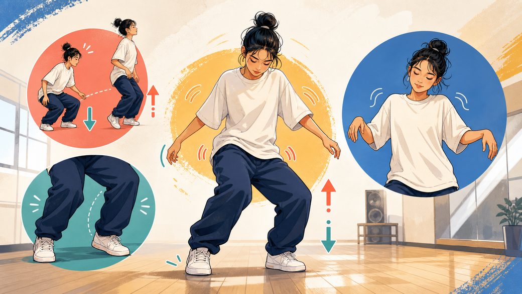 ヒップホップダンスの最重要基礎「バウンス」