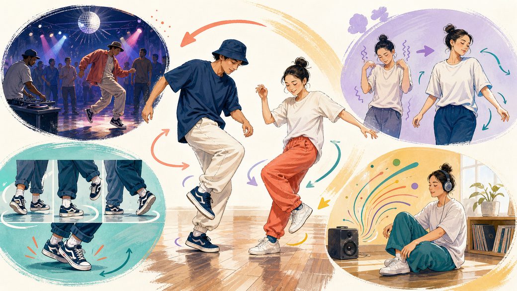 まとめ：ハウスダンスは足さばきと流れが魅力