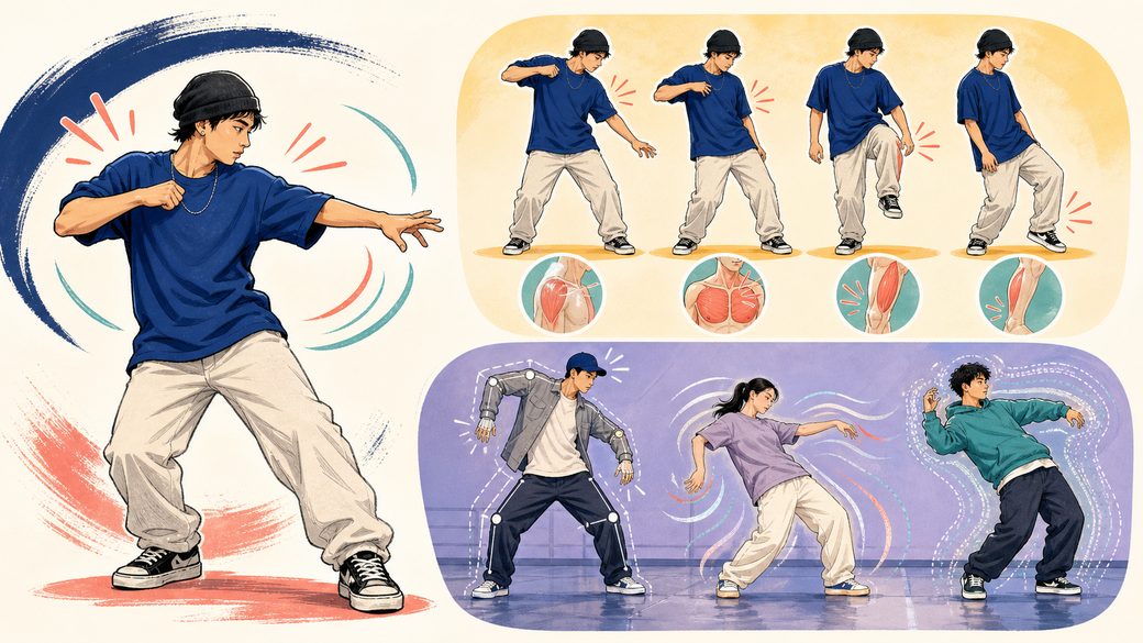 ポップダンスとは？基本の考え方