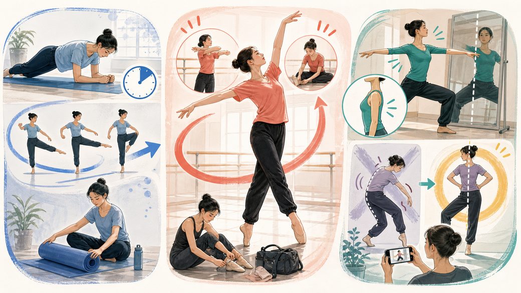 ダンスの体幹トレーニングを続けるコツ