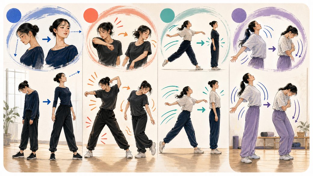 ダンスの表現力を上げる具体的な要素