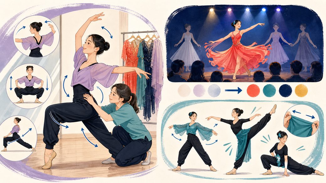 ダンス衣装を選ぶときの基本
