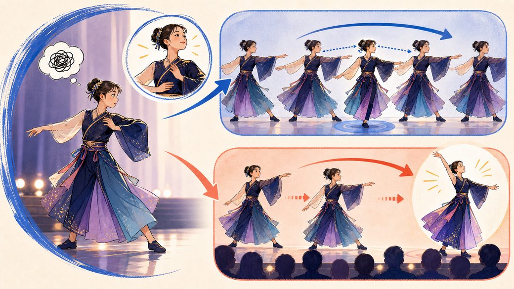 ダンス本番中に頭が真っ白になったときの緊張への対処