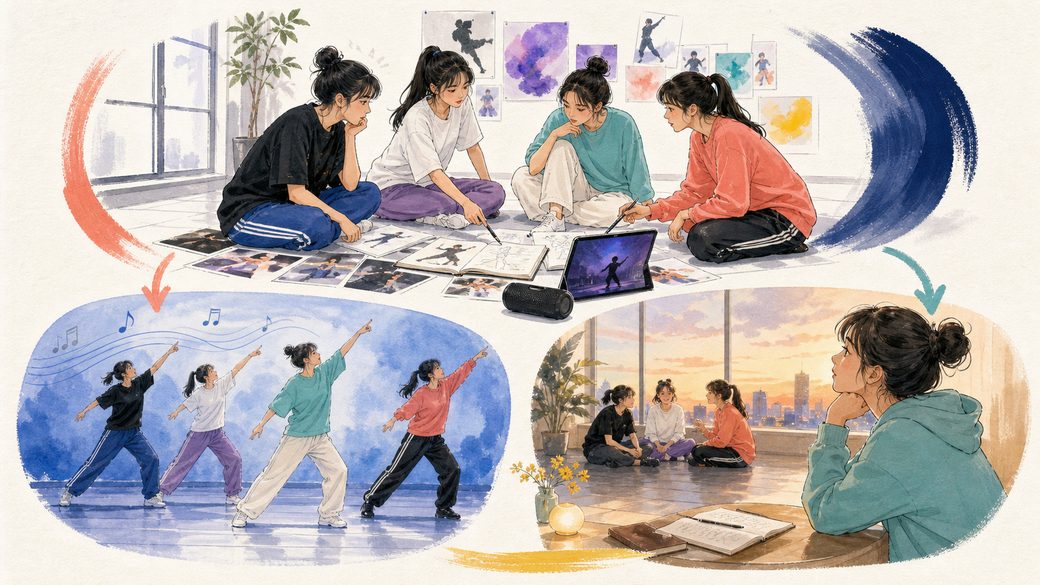 ダンスの振り付けで行き詰まったときの対処