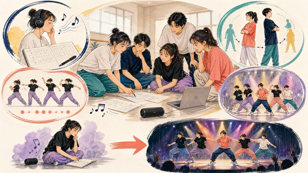 まとめ:ダンスの振り付けはサビから作る