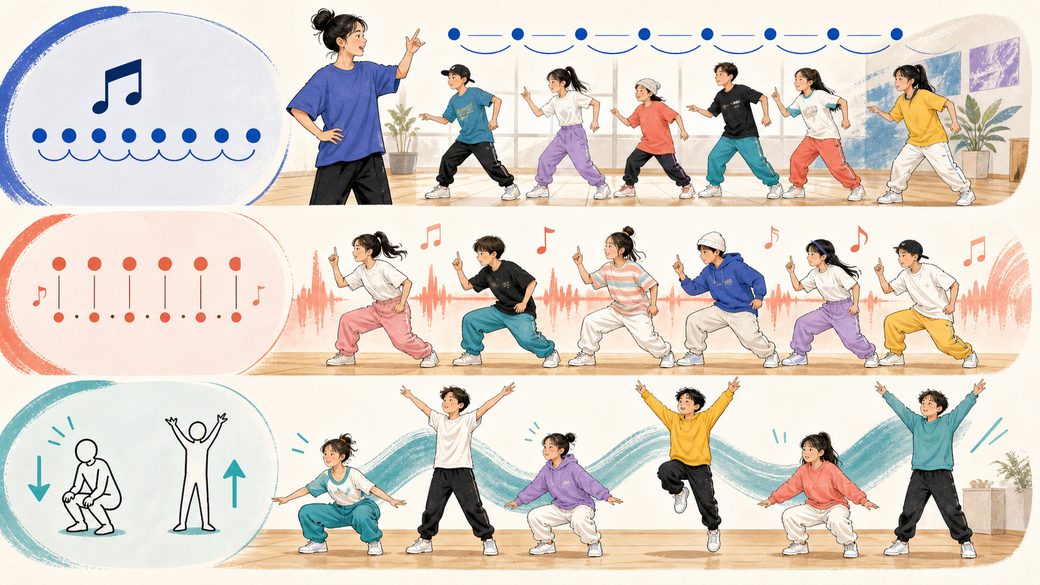 リズム・音楽に関するダンス用語