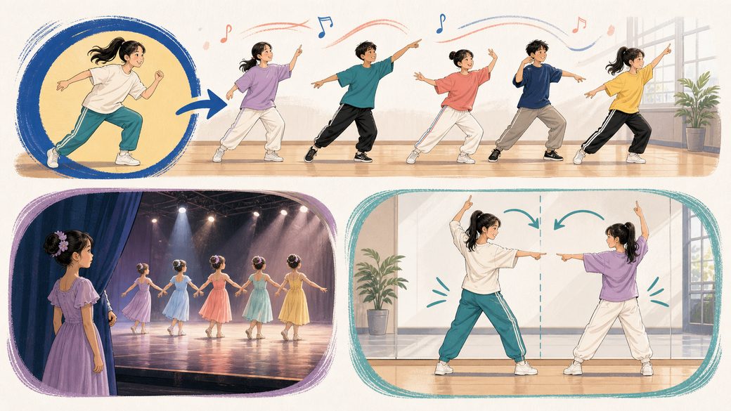 レッスンでよく聞くダンス用語