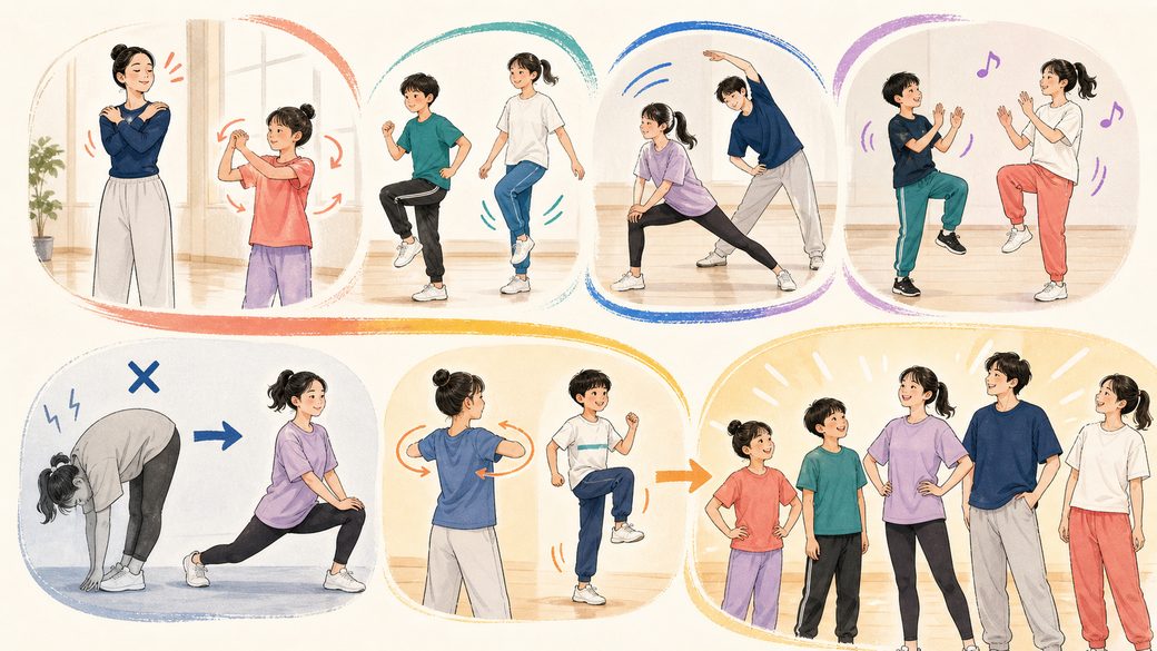 まとめ:ダンスのウォームアップのポイント