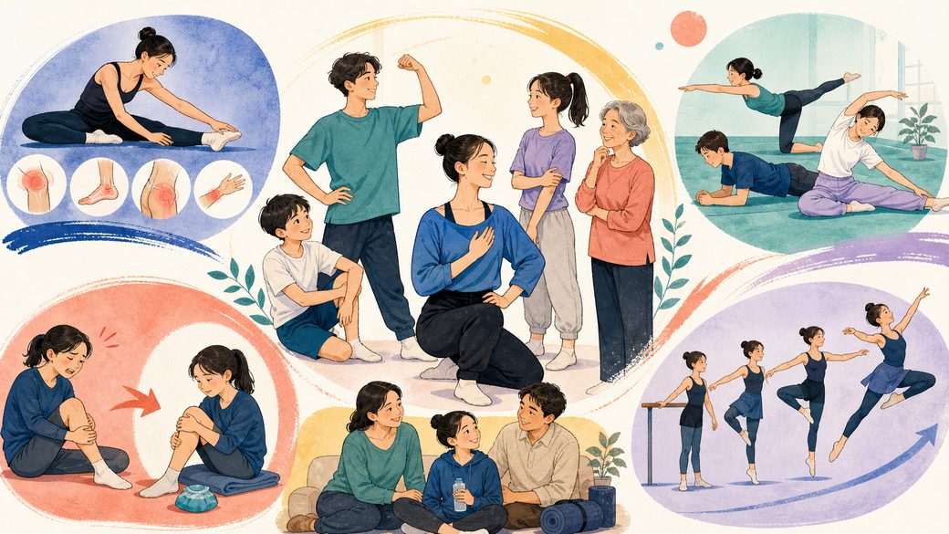 まとめ：ダンスのケガ予防とケアのポイント