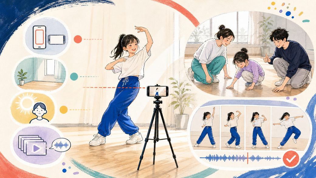 まとめ：ダンス動画の撮影のポイント
