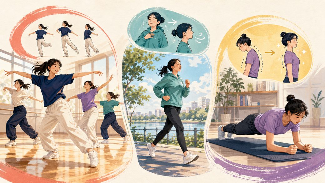 ダンスの体力をつける方法
