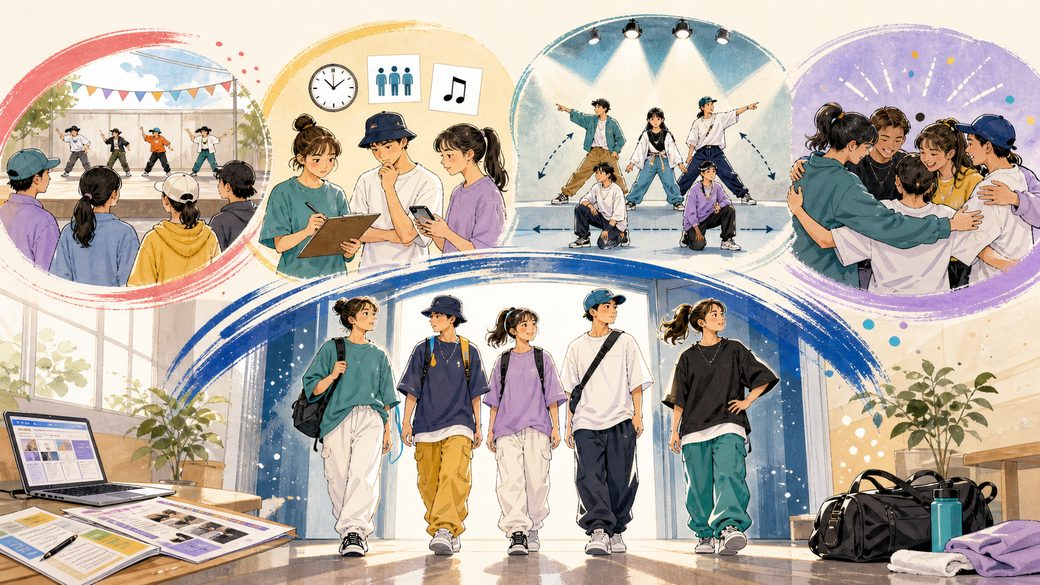 まとめ:ダンスコンテストは小さな大会から